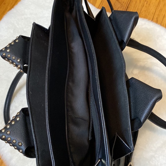 Vegan Leather Satchel/Crossbody - Picture 6 of 7